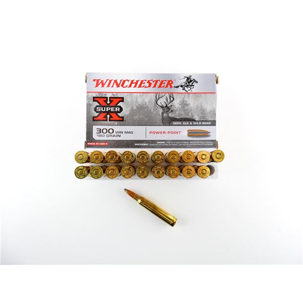 WINCHESTER .300 WIN MAGNUM AMMO LOT