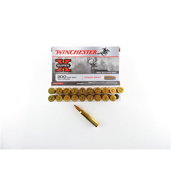 WINCHESTER .300 WIN MAGNUM AMMO LOT
