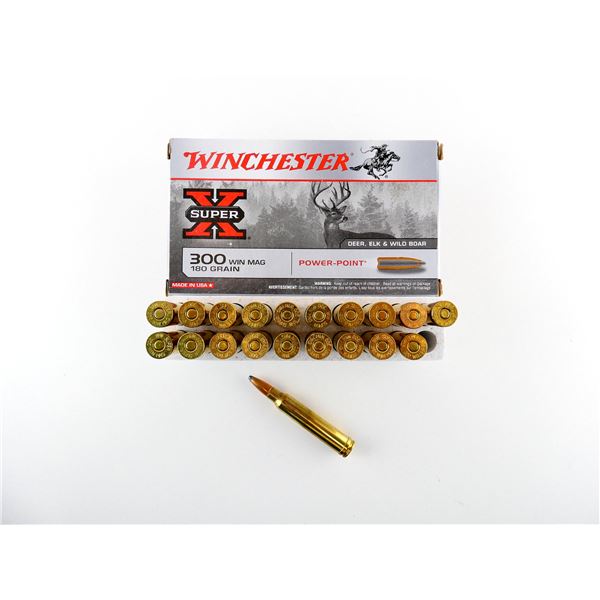 WINCHESTER .300 WIN MAGNUM AMMO LOT