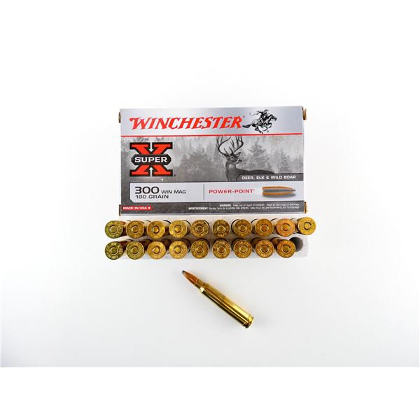 WINCHESTER .300 WIN MAGNUM AMMO LOT