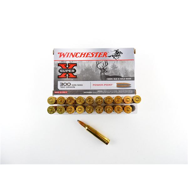 WINCHESTER .300 WIN MAGNUM AMMO LOT