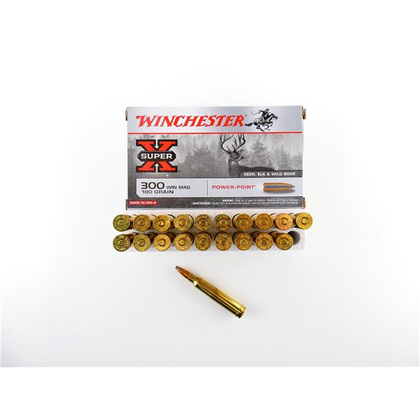 WINCHESTER .300 WIN MAGNUM AMMO LOT