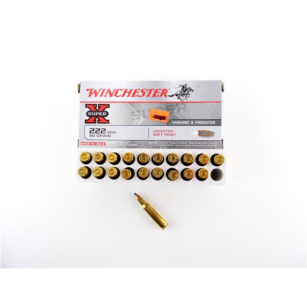 WINCHESTER .222 REM AMMO LOT