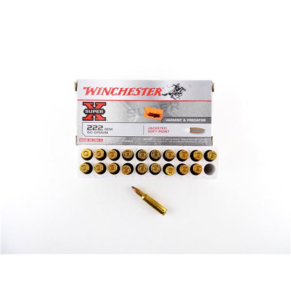 WINCHESTER .222 REM AMMO LOT