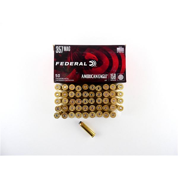 FEDERAL AMERICAN EAGLE .357 MAGNUM AMMO LOT