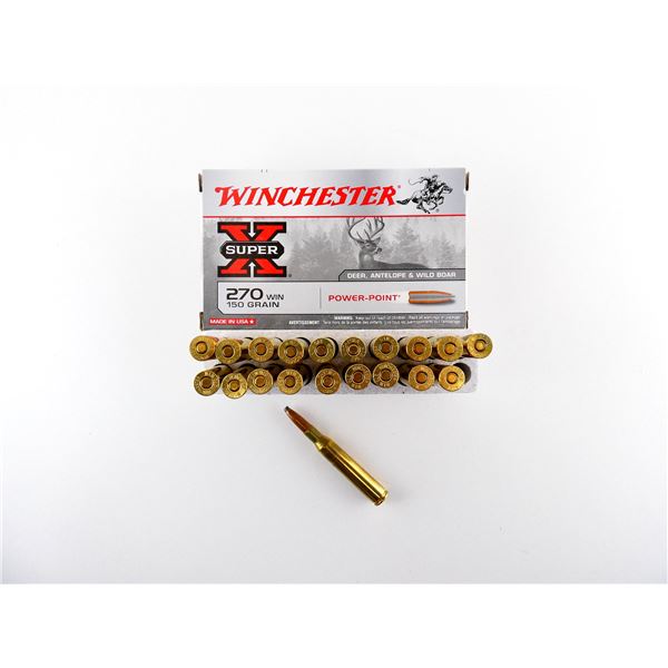WINCHESTER .270 WIN AMMO LOT