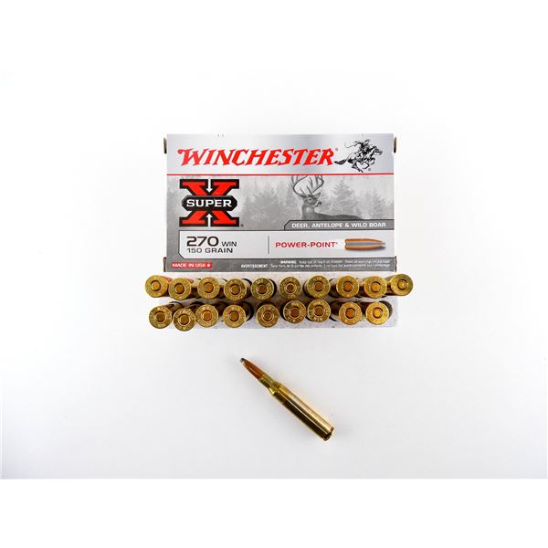 WINCHESTER .270 WIN AMMO LOT