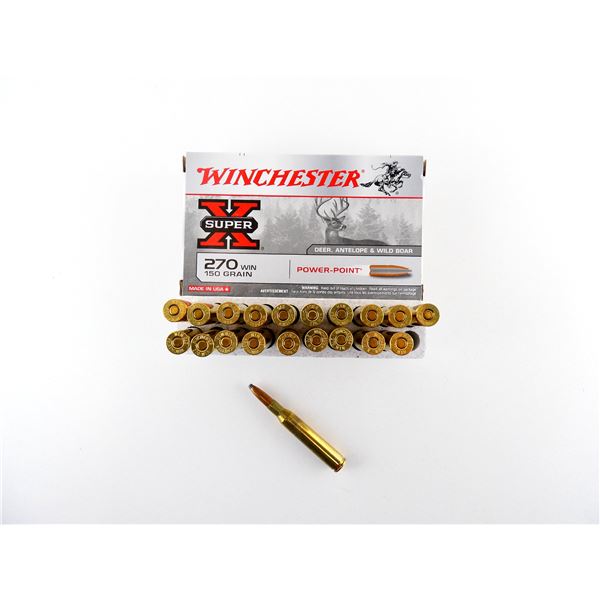 WINCHESTER .270 WIN AMMO LOT