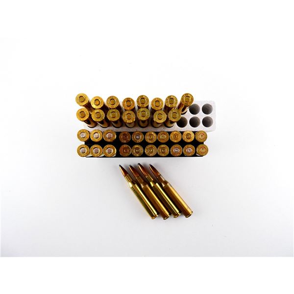 ASSORTED WINCHESTER / HORNADY .270 WIN AMMO AND NON-PRIMED BRASS CASES LOT