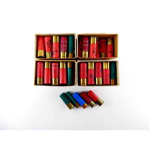 ASSORTED 12 GAUGE / 28 GAUGE 2 3/4' AND 3" SHOT SHELL AMMO LOT