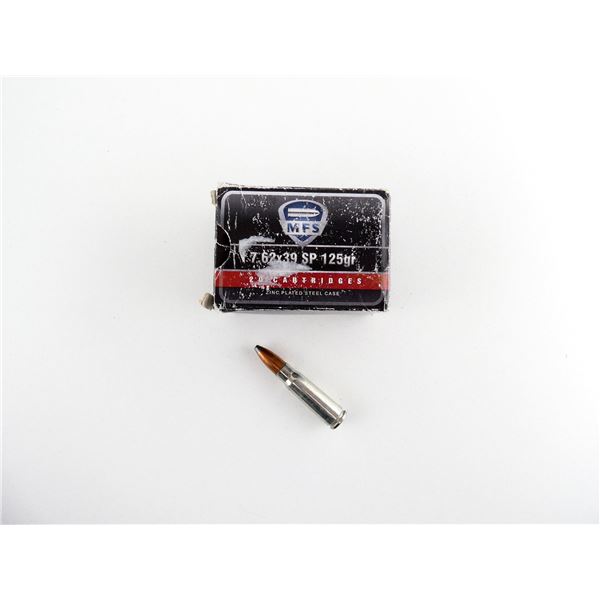 MFS 7.62X39MM AMMO LOT