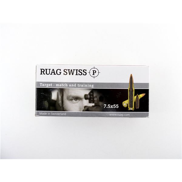 RUAG 7.5X55 SWISS AMMO LOT