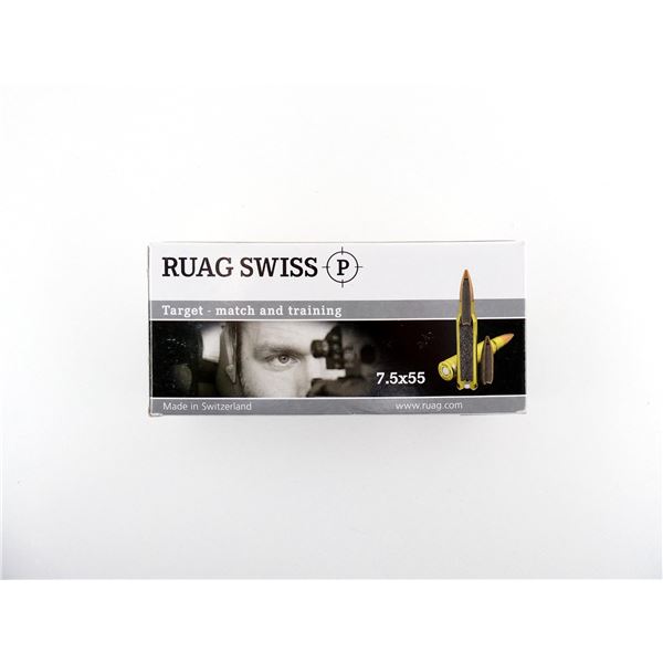 RUAG 7.5X55 SWISS AMMO LOT