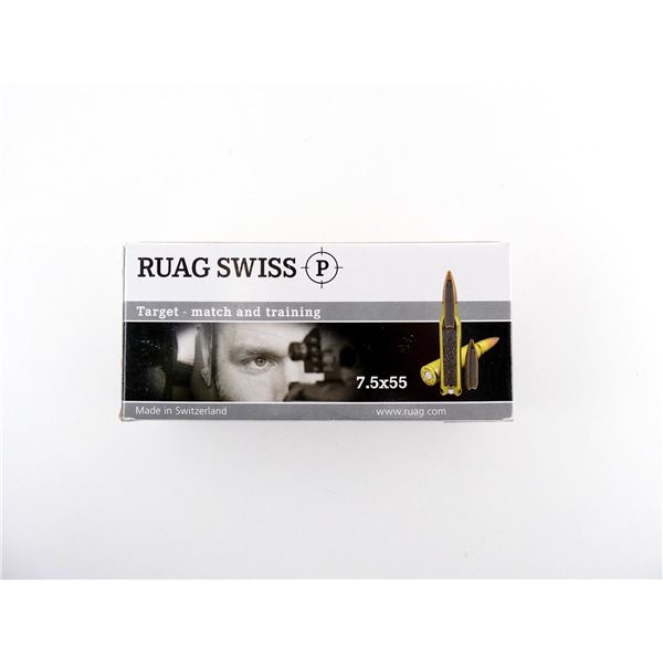 RUAG 7.5X55 SWISS AMMO LOT
