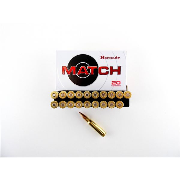 HORNADY MATCH .308 WIN AMMO LOT