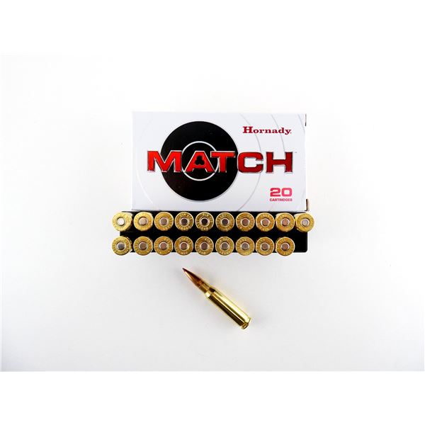 HORNADY MATCH .308 WIN AMMO LOT