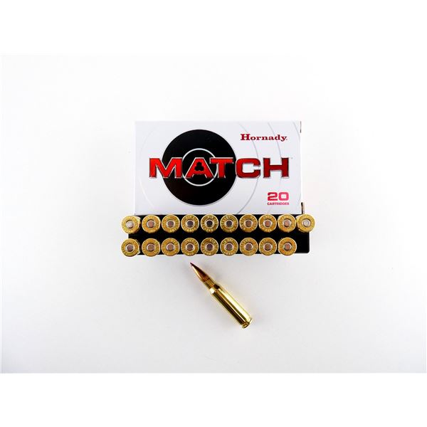 HORNADY MATCH .308 WIN AMMO LOT