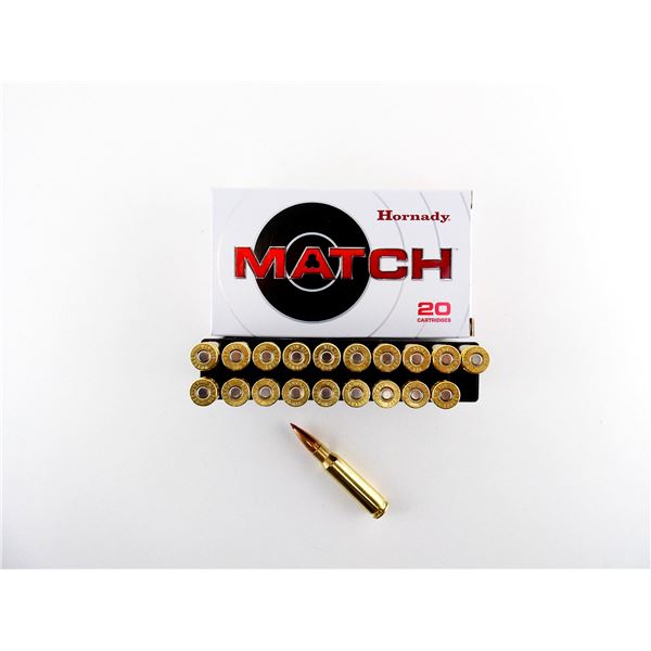 HORNADY MATCH .308 WIN AMMO LOT
