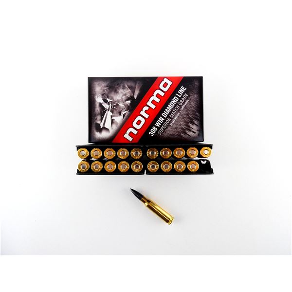 NORMA .308 WIN DIAMOND LINE SUPERIOR MATCH GRADE AMMO LOT