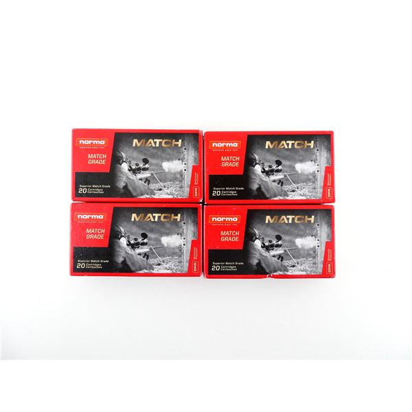 NORMA MATCH GRADE .223 REM AMMO LOT