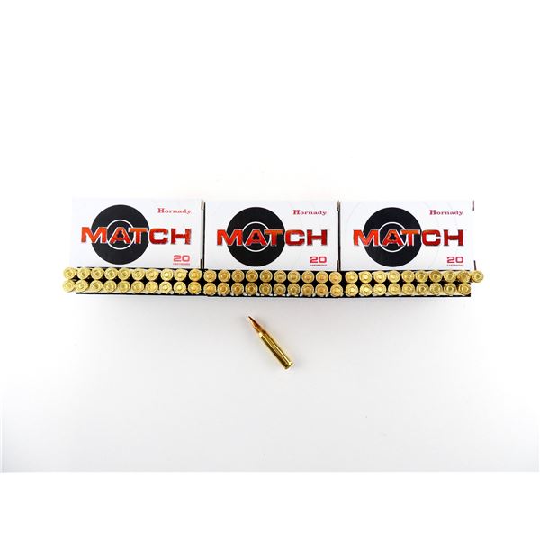 HORNADY MATCH .223 REM AMMO LOT