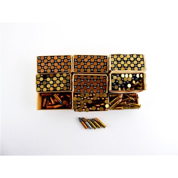 ASSORTED .22 LONG AND .22 LR AMMO LOT