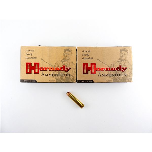 HORNADY .450 MARLIN AMMO AND NON-PRIMED BRASS CASES LOT