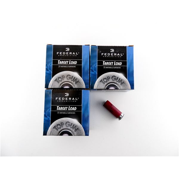 FEDERAL 12 GAUGE 2 3/4" SHOT SHELL AMMO LOT