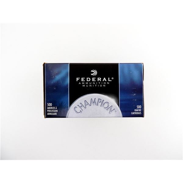 FEDERAL CHAMPION .22 LR AMMO LOT