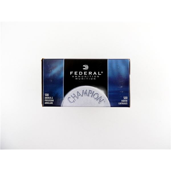 FEDERAL CHAMPION .22 LR AMMO LOT