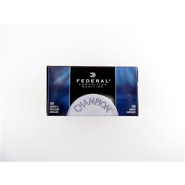 FEDERAL CHAMPION .22 LR AMMO LOT