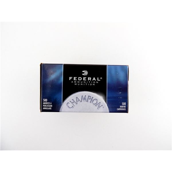 FEDERAL CHAMPION .22 LR AMMO LOT