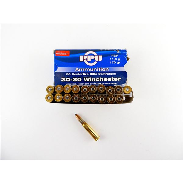 PPU .30-30 WIN AMMO LOT