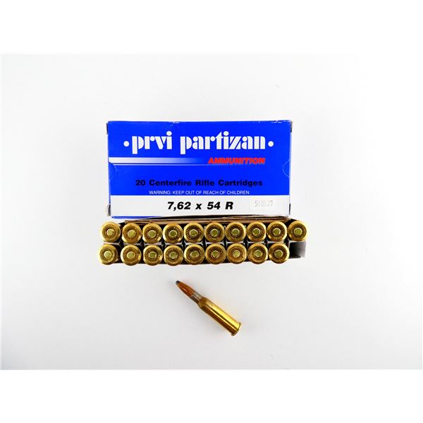 PRVI PARTIZAN 7.62X54R AMMO LOT