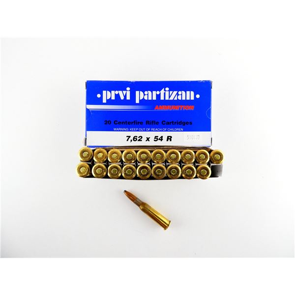 PRVI PARTIZAN 7.62X54R AMMO LOT