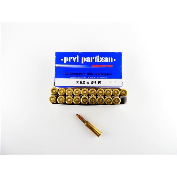 PRVI PARTIZAN 7.62X54R AMMO LOT