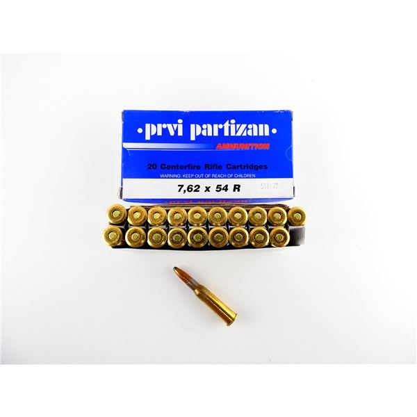 PRVI PARTIZAN 7.62X54R AMMO LOT