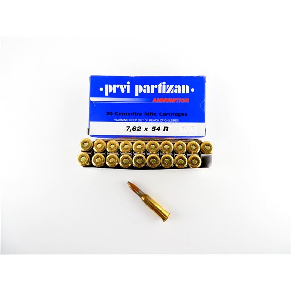 PRVI PARTIZAN 7.62X54R AMMO LOT