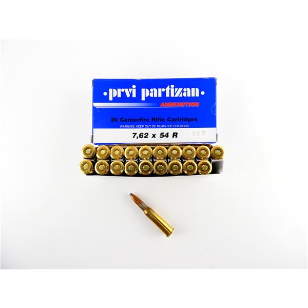 PRVI PARTIZAN 7.62X54R AMMO LOT