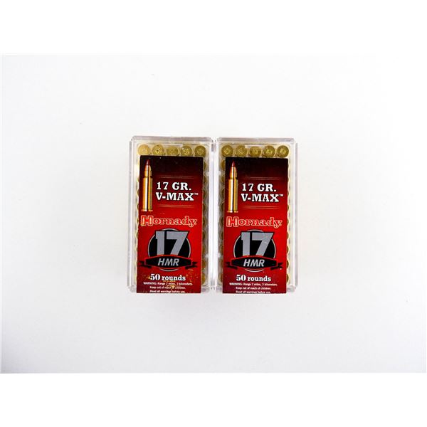 HORNADY .17 HMR AMMO LOT