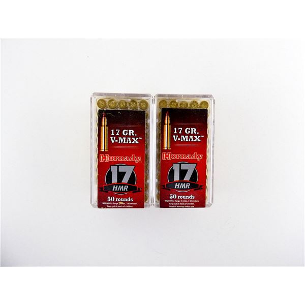 HORNADY .17 HMR AMMO LOT