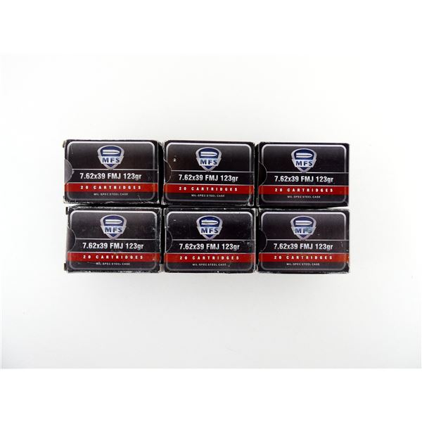 MFS 7.62X39MM AMMO LOT