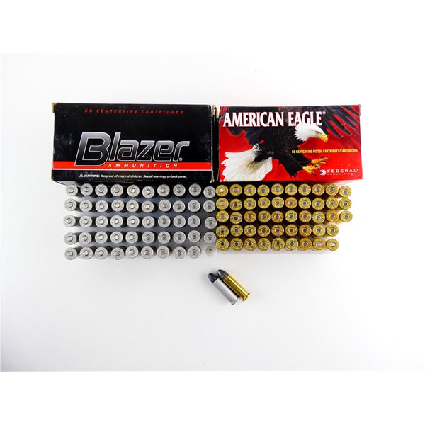 ASSORTED FEDERAL AMERICAN EAGLE AND BLAZER .38 SPL AMMO LOT