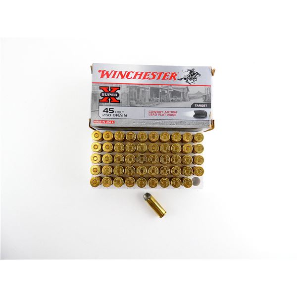 WINCHESTER .45 COLT AMMO LOT