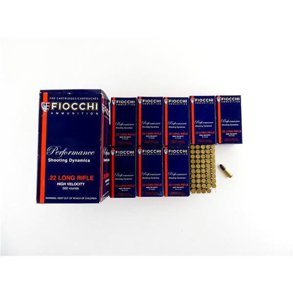 FIOCCHI .22 LR AMMO LOT