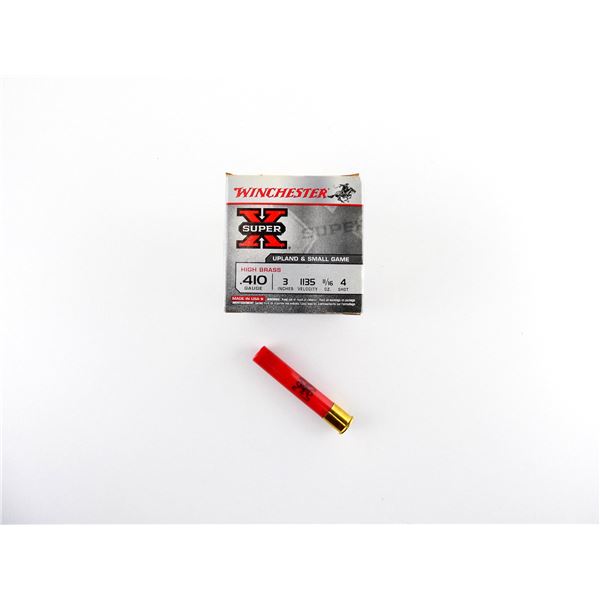 WINCHESTER .410 GAUGE 3" SHOT SHELL AMMO LOT