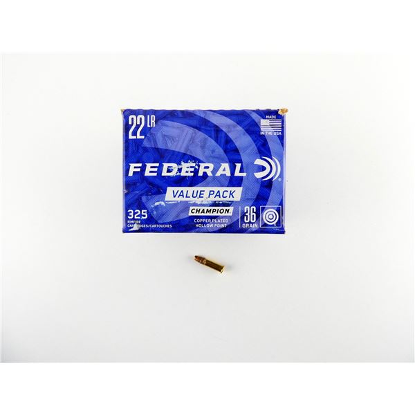 FEDERAL .22 LR AMMO LOT