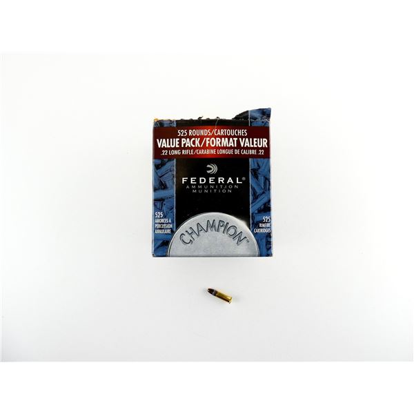 FEDERAL .22 LR AMMO LOT