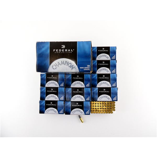 FEDERAL .22 LR AMMO LOT