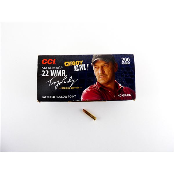 CCI TROY LANDRY SPECIAL EDITION .22 WMR AMMO LOT